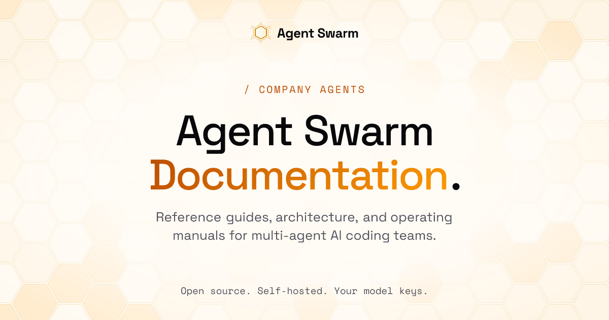 Architecture Overview | Agent Swarm