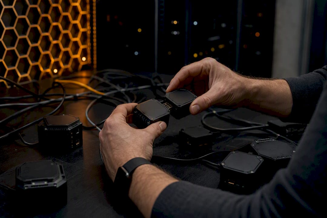 Hands wiring AI orchestration modules
